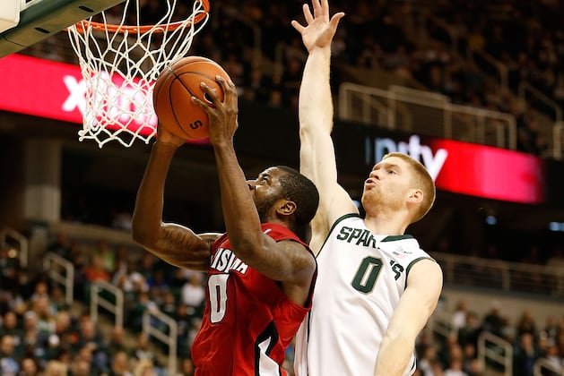 Michigan State's Russell Byrd Has a Sprained Ankle