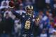 ORCHARD PARK, NY - DECEMBER 9: Sam Bradford #8 of the St. Louis Rams throws a pass during an NFL game against the Buffalo Bills at Ralph Wilson Stadium on December 9, 2012 in Orchard Park, New York. (Photo by Tom Szczerbowski/Getty Images)