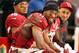 GLENDALE, AZ - DECEMBER 16: Wide receiver Larry Fitzgerald #11 of the Arizona Cardinals watches from the sidelines during the NFL game against the Detroit Lions at the University of Phoenix Stadium on December 16, 2012 in Glendale, Arizona. The Cardinals defeated the Lions 38-10. (Photo by Christian Petersen/Getty Images)