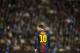 VALLADOLID, SPAIN - DECEMBER 22: Lionel Messi of FC Barcelona looks on during the La Liga game between Real Valladolid and FC Barcelona at Jose Zorrilla on December 22, 2012 in Valladolid, Spain. (Photo by Victor Fraile/Getty Images)