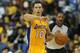 ONTARIO, CA - OCTOBER 10: Steve Nash #10 of the Los Angeles Lakers runs the offense against the Portland Trail Blazers at Citizens Business Bank Arena on October 10, 2012 in Ontario, California. Portland won 93-75. NOTE TO USER: User expressly acknowledges and agrees that, by downloading and or using this photograph, User is consenting to the terms and conditions of the Getty Images License Agreement. (Photo by Stephen Dunn/Getty Images)