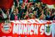 MINSK, BELARUS - OCTOBER 02: FC Bayern Muenchen supporters during the UEFA Champions League group stage match between FC Bayern Muenchen and FC BATE Borisov at the Dinamo Stadium on October 2, 2012 in Minsk, Belarus. (Photo by Maksim Malinouski/EuroFootball/Getty Images)
