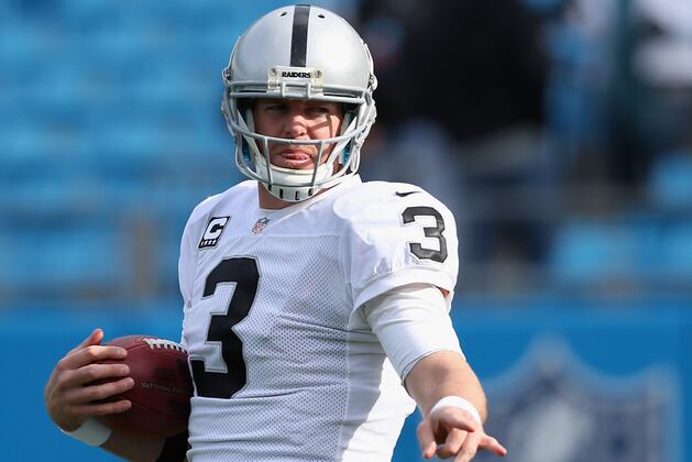 Twitter / RAIDERS: QB Carson Palmer has a rib ...