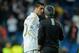 MADRID, SPAIN - MARCH 14: Real Madrid head coach Jose Mourinho talks to Cristiano Ronaldo during the UEFA Champions League Round of 16 second leg match between Real Madrid and PFC CSKA Moskva at estadio Santiago Bernabeu on March 14, 2012 in Madrid, Spain. (Photo by Denis Doyle/Getty Images)