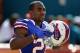 Dec 23, 2012; Miami Gardens, FL, USA; Buffalo Bills running back C.J. Spiller (28) before a game against the Miami Dolphins before a game at Sun Life Stadium. Mandatory Credit: Robert Mayer-USA TODAY Sports