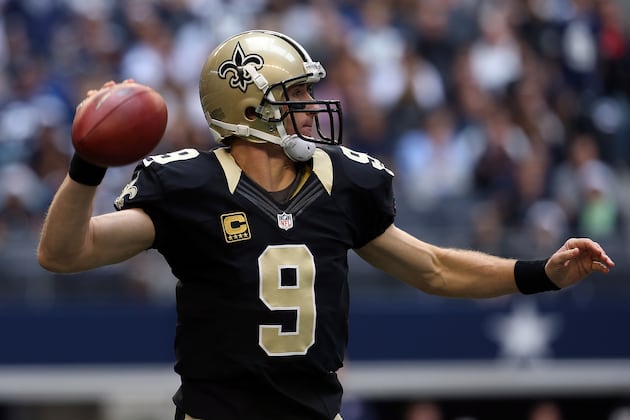 Drew Brees Sets Another NFL Standard After Passing 4,500-Yard Mark Again