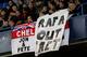Chelsea fans have voiced their displeasure at the appointment of Rafael Benitez as interim manager.