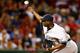 BOSTON, MA - JULY 08: Rafael Soriano #29 of the New York Yankees pitches against the Boston Red Sox during the game on July 8, 2012 at Fenway Park in Boston, Massachusetts. (Photo by Jared Wickerham/Getty Images)