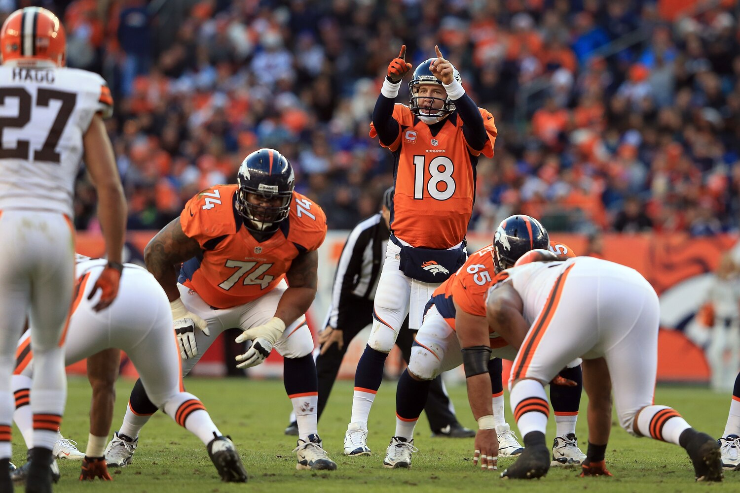 Broncos V Browns