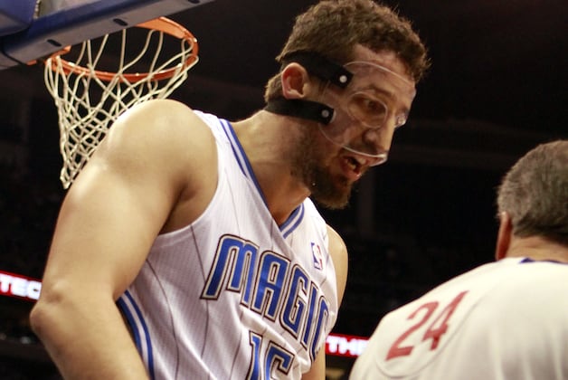 Hedo Turkoglu Did Some Practice Work with Magic Teammates on Monday