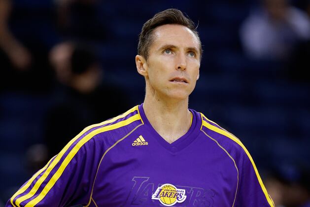 Nash Wants Lakers to Play Like 'Desperate' Team