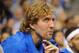 Oct 15, 2012; Dallas, TX, USA; Dallas Mavericks forward Dirk Nowitzki (41) does not play against the Houston Rockets at the American Airlines Center. The Mavericks defeated the Rockets 123-104. Mandatory Credit: Jerome Miron-USA TODAY Sports