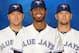 Mark Buehrle, Jose Reyes and Josh Johnson - Photo: AP