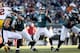 PHILADELPHIA, PA - DECEMBER 23: Nick Foles #9 of the Philadelphia Eagles drops back to pass against the Washington Redskins at Lincoln Financial Field on December 23, 2012 in Philadelphia, Pennsylvania. (Photo by Alex Trautwig/Getty Images)