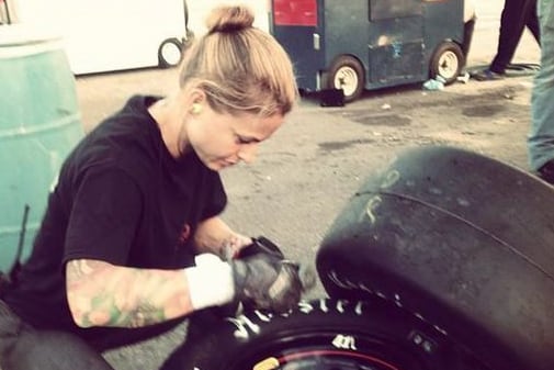 Meet the First Female NASCAR Pit Crew Member Named 'Christmas'
