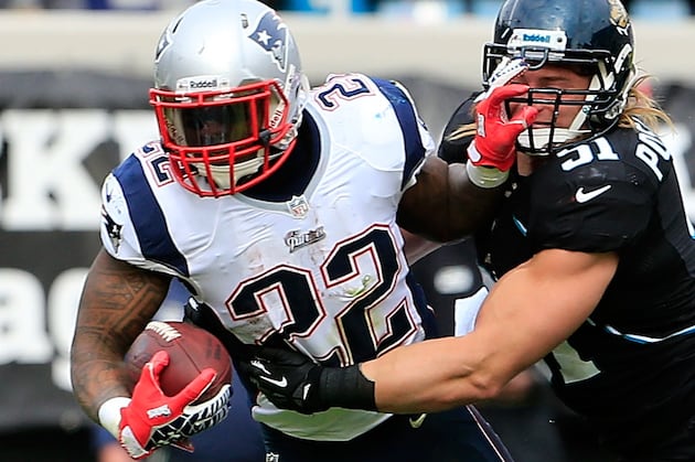 Patriots Tailback Stevan Ridley Has a Firm Grip on His Role