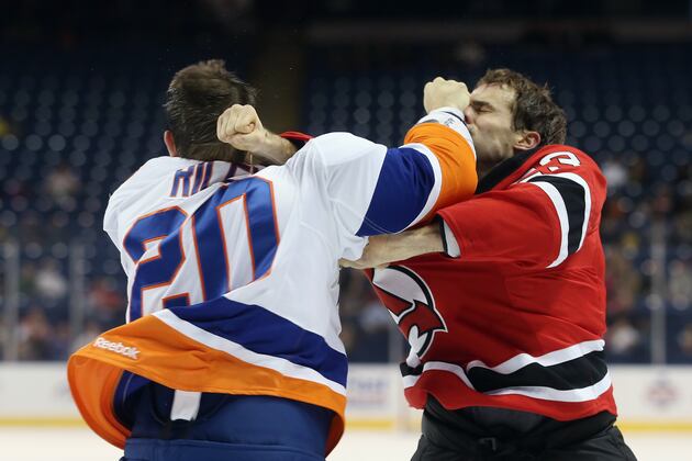 Puck Daddy's Top 11 Hockey Fights for 2012