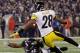 BALTIMORE, MD - DECEMBER 02: Defensive back Cortez Allen #28 of the Pittsburgh Steelers breaks up a pass intended for wide receiver Torrey Smith #82 of the Baltimore Ravens during the first half at M&T Bank Stadium on December 2, 2012 in Baltimore, Maryland. (Photo by Rob Carr/Getty Images)