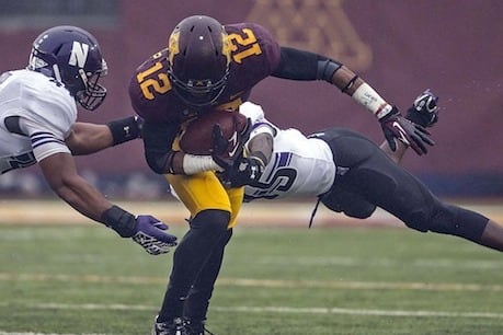Minnesota WR Andre McDonald (Team Rules) Suspended for Bowl