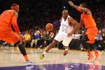 Knicks-Lakers Breaks TV Record