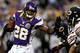 MINNEAPOLIS, MN - DECEMBER 09: Adrian Peterson #28 of the Minnesota Vikings carries the ball against the Chicago Bears at Mall of America Field on December 9, 2012 in Minneapolis, Minnesota. (Photo by Matthew Stockman/Getty Images)