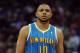 LOS ANGELES, CA - APRIL 22: Eric Gordon #10 of the New Orleans Hornets during the game against the Los Angeles Clippers at Staples Center on April 22, 2012 in Los Angeles, California. NOTE TO USER: User expressly acknowledges and agrees that, by downloading and or using this photograph, User is consenting to the terms and conditions of the Getty Images License Agreement. (Photo by Harry How/Getty Images)