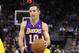 OAKLAND, CA - DECEMBER 22: Steve Nash #10 of the Los Angeles Lakers in action against the Golden State Warriors at Oracle Arena on December 22, 2012 in Oakland, California. NOTE TO USER: User expressly acknowledges and agrees that, by downloading and or using this photograph, User is consenting to the terms and conditions of the Getty Images License Agreement. (Photo by Ezra Shaw/Getty Images)