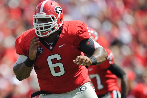Georgia DL John Jenkins Will Miss Capital One Bowl