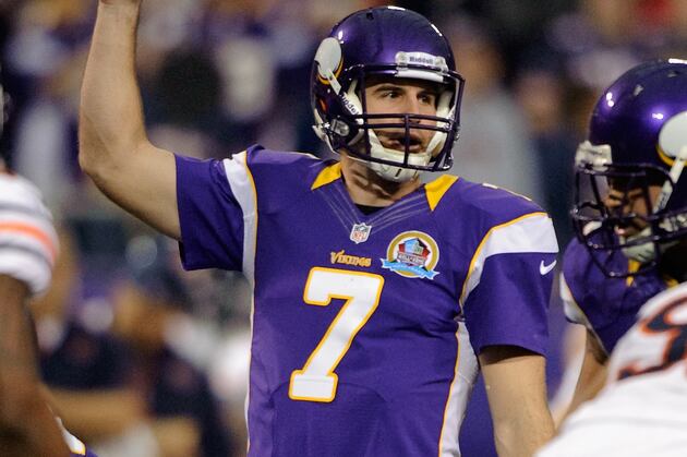 Christian Ponder Has Shot at Redemption Against the Packers