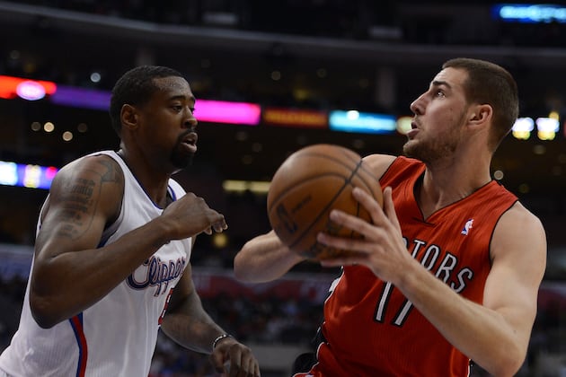 Raptors Rookie Jonas Valanciunas out Four to Six Weeks with Hand Injury