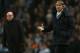 MANCHESTER, ENGLAND - DECEMBER 22: Roberto Mancini, manager of Manchester City reacts during the Barclays Premier League match between Manchester City and Reading at Etihad Stadium on December 22, 2012 in Manchester, England. (Photo by Julian Finney/Getty Images)