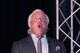 CONCORD, NC - JANUARY 20: Former American Professional Wrestler Ric Flair performs his famous yell 'Wooooo!', for the media during the NASCAR Sprint Media Tour hosted by Charlotte Motor Speedway, held at the Embassy Suites, on January 20, 2010 in Concord, North Carolina. (Photo by Jason Smith/Getty Images)