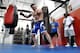 TUALATIN, OR - JUNE 26: Chael Sonnen conducts a workout at the Team Quest gym on June 26, 2012 in Tualatin, Oregon. Sonnen will fight Anderson Silva July 7, 2012 at UFC 148 in Las Vegas, Nevada. (Photo by Jonathan Ferrey/Getty Images)