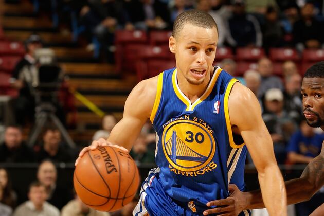 Stephen Curry's fantastic drive, circus shot vs.Jazz