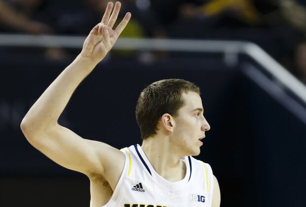 Video: Michigan's Nik Stauskas Goes 45-for-50 Behind the Arc