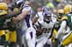GREEN BAY, WI - DECEMBER 2: Adrian Peterson #28 of the Minnesota Vikings runs the ball against the Green Bay Packers at Lambeau Field on December 2, 2012 in Green Bay, Wisconsin. The Packers defeated the Vikings 23-14. (Photo by Wesley Hitt/Getty Images)