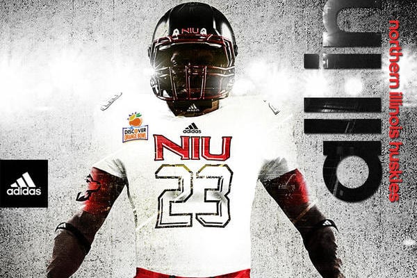 Northern Illinois Unveils New Unis for Orange Bowl