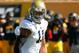 October 27, 2012; Tempe, AZ, USA; UCLA Bruins linebacker Anthony Barr (11) against the Arizona State Sun Devils at Sun Devil Stadium. Mandatory Credit: Rick Scuteri-USA TODAY Sports