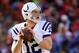 KANSAS CITY, MO - DECEMBER 23: Quarterback Andrew Luck #12 of the Indianapolis Colts in action during the game against the Kansas City Chiefs at Arrowhead Stadium on December 23, 2012 in Kansas City, Missouri. (Photo by Jamie Squire/Getty Images)