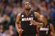 DALLAS, TX - DECEMBER 20: Dwyane Wade #3 of the Miami Heat at American Airlines Center on December 20, 2012 in Dallas, Texas. NOTE TO USER: User expressly acknowledges and agrees that, by downloading and or using this photograph, User is consenting to the terms and conditions of the Getty Images License Agreement. (Photo by Ronald Martinez/Getty Images)