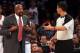 NEW YORK, NY - DECEMBER 21: Head coach Mike Woodson of the New York Knicks argues a call in the game against the Chicago Bulls at Madison Square Garden on December 21, 2012 in New York City. NOTE TO USER: User expressly acknowledges and agrees that, by downloading and/or using this photograph, user is consenting to the terms and conditions of the Getty Images License Agreement. (Photo by Bruce Bennett/Getty Images)