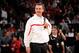 COLUMBUS, OH - JANUARY 15: Head football coach Urban Meyer of the Ohio State Buckeyes is introduced to the crowd at halftime of the basketball game between the Indiana Hoosiers and the Ohio State Buckeyes on January 15, 2012 at Value City Arena in Columbus, Ohio. (Photo by Jamie Sabau/Getty Images)