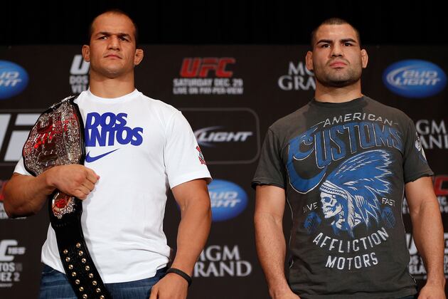 UFC 155: Weigh-in Results for Junior Dos Santos vs Cain Velasquez 2 Fight Card