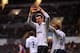 BIRMINGHAM, ENGLAND - DECEMBER 26: Gareth Bale of Tottenham Hotspur celebrates his goal during the Barclays Premier League match between Aston Villa and Tottenham Hotspur at Villa Park on December 26, 2012 in Birmingham, England. (Photo by Michael Regan/Getty Images)