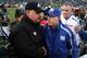 One of the 19 post-game handshakes Tom Coughlin and Andy Reid have exchanged over the last nine seasons.