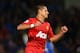 LONDON, ENGLAND - OCTOBER 31: Javier Hernandez of Manchester United celebrates his goal during the Capital One Cup Fourth Round match between Chelsea and Manchester United at Stamford Bridge on October 31, 2012 in London, England. (Photo by Shaun Botterill/Getty Images)