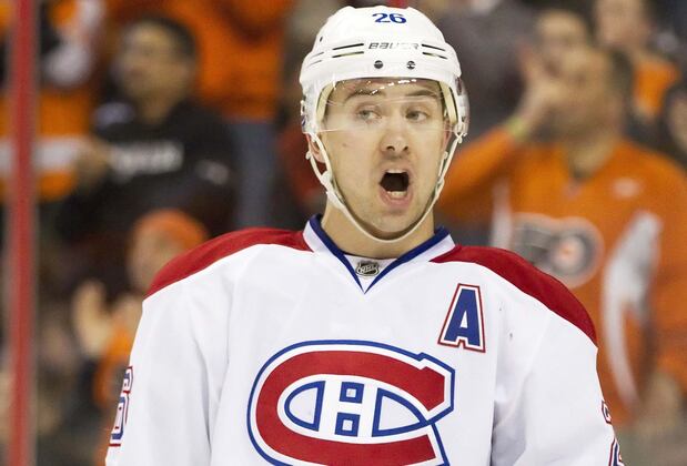 Habs' Gorges Plays in Outdoor Game with Fans