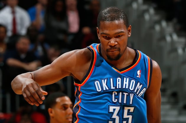 Kevin Durant Remains Starter in All-Star Balloting