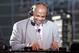 OKLAHOMA CITY, OK - MAY 31: NBA analyst Charles Barkley of TNT cuts up a steak while on the set in Thunder Alley before the San Antonio Spurs take on the Oklahoma City Thunder in Game Three of the Western Conference Finals of the 2012 NBA Playoffs at Chesapeake Energy Arena on May 31, 2012 in Oklahoma City, Oklahoma. NOTE TO USER: User expressly acknowledges and agrees that, by downloading and or using this photograph, User is consenting to the terms and conditions of the Getty Images License Agreement. (Photo by Brett Deering/Getty Images)