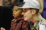 Yup, That's Bieber Babysitting CP3's Kid Courtside